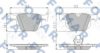 FOMAR Friction FO 931181 Brake Pad Set, disc brake
